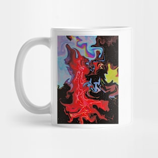 Water Salt Juice - Fluid Abstract Art Mug